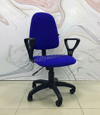 Кресло офисное Норд ТК-10 (Синий/Черный)